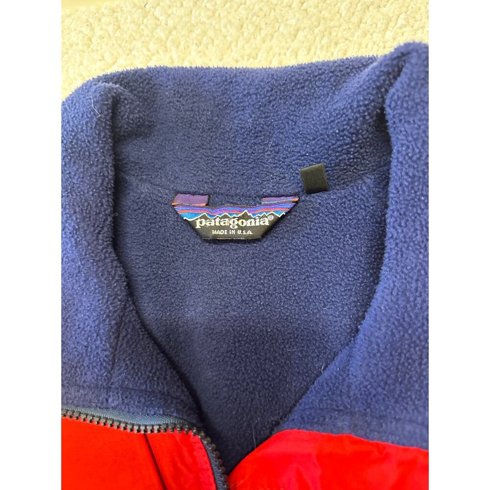 Vintage 80s Patagonia Fleeced Lined Bomber Jacket Large - Picture 4 of 10